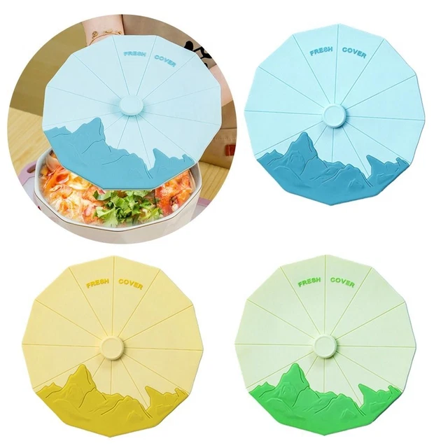 Universal Bowl Lid Reusable Pot Caps Food Fresh Cover  Cooking Kitchen Gadgets