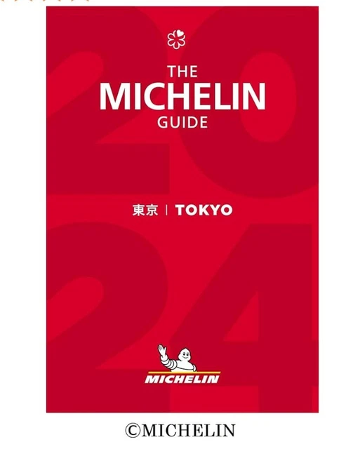 THE MICHELIN GUIDE Tokyo 2024 Japanese Gourmet Restaurant Information