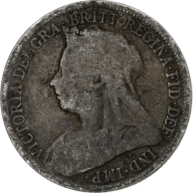 [#1184062] Coin, Great Britain, Victoria, Shilling, 1896, VF, Silver, KM:780