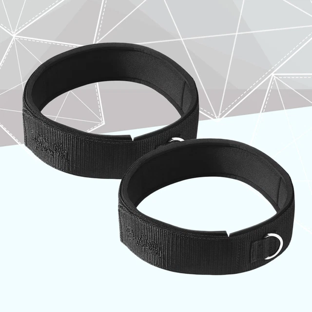 1 paio cosce strap neoprene imbottito gambe fitness polsino regolabile