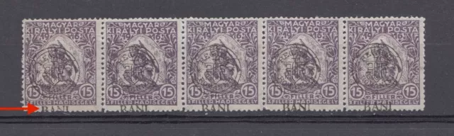 Romania 1919 STAMPS WWI Hungary Occupation 15 filler MNH POST