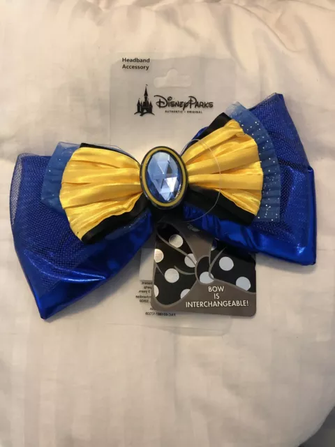 Disney Parks Pixar Fest Finding Nemo Dory Interchangeable Ears Swap Your Bow
