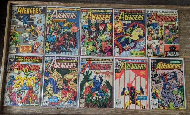 Avengers - Volume 1 Issues (Marvel Comics, 1970 - 1990)