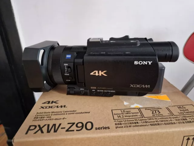 4k xdcam camera sony pxw z90 + mpeg license 2