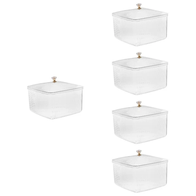 Set Da 6 Contenitori Metallici Per Biscotti A Forma Di Baule – Con Decorazione Natalizia Babbo Natale, 10,5x7,6x7,8 Cm, Ideali Per Regali E Dolciumi