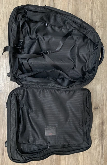 Tumi  22900Dh  Alpha Black Ballistic Nylon  Carry On Luggage 8