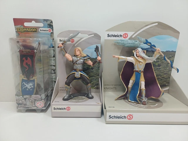 SCHLEICH 70118 Greifenritter Magier – Fantasy-Spielfigur Mit Beweglichem Arm & Abnehmbarem Zauberelement