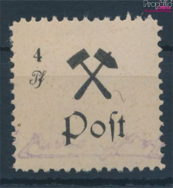 Briefmarken Großräschen 1945 Mi 14A I postfrisch (10342069