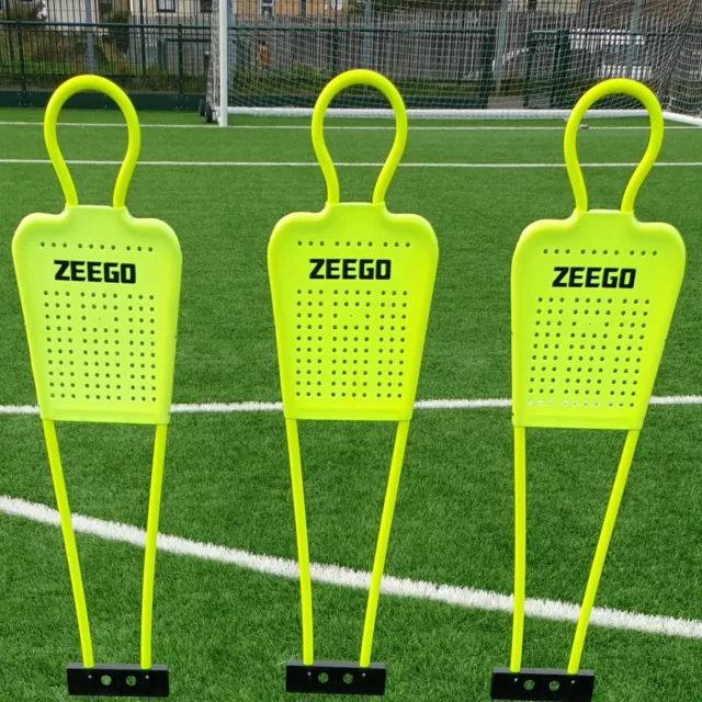 ZEEGO Football Mannequin Dummy Grass - Mini Or Senior Size Free Kick Mannequin