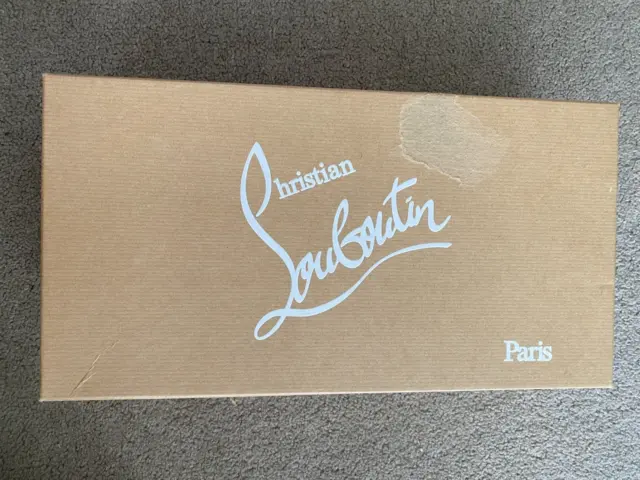 Authentic Christian Louboutin Shoes Box Gift Box Luxury Empty Packaging