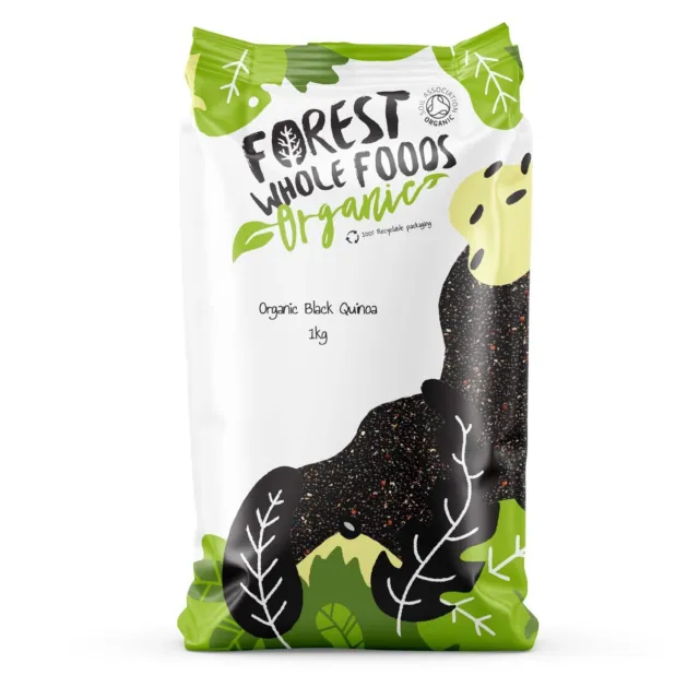 Forest Whole Foods - Organic Black Quinoa  1kg
