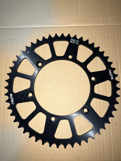 Corona Trasmissione Sunstar Ergal 51 Denti Yamaha Yz Yzf Wr F 3592-51