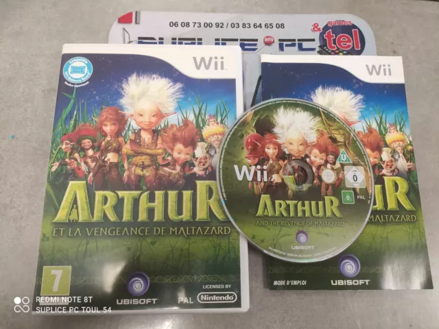 Arthur Et La Vengeance De Maltazard (Avec Notice) - Wii - Jeu Fr - Suplice Toul