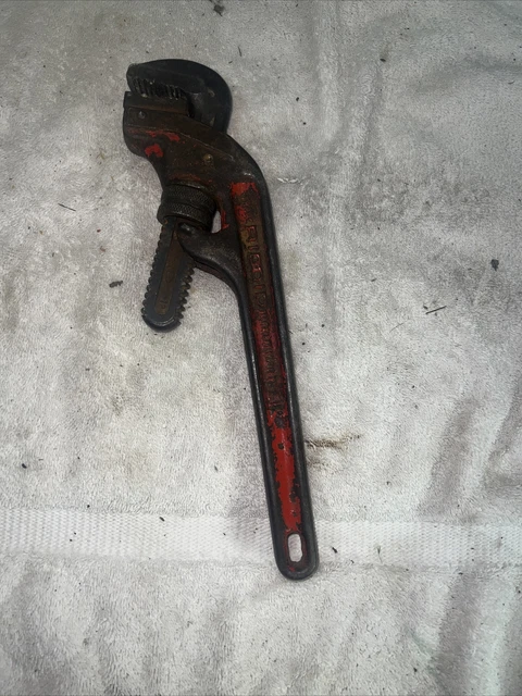 RIDGID Offset 12" Steel Pipe Wrench E12