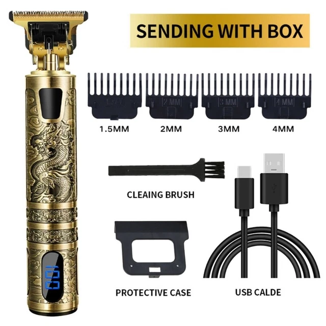 Professional Hair Trimmer Electric Hair for Men Haircut with LCD Display