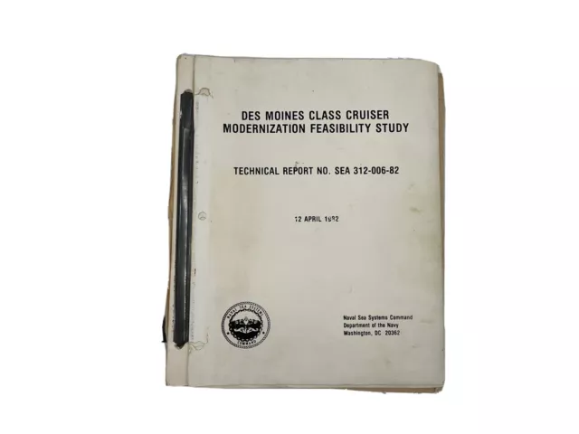 USS Des Moines (CA-134) modernization study