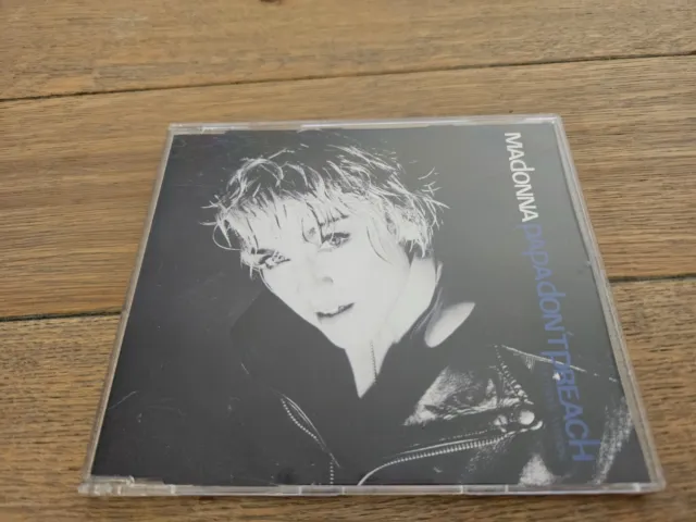 CD SINGLE MADONNA - Papa Don't Preach (Rare 80s 90s 1986)