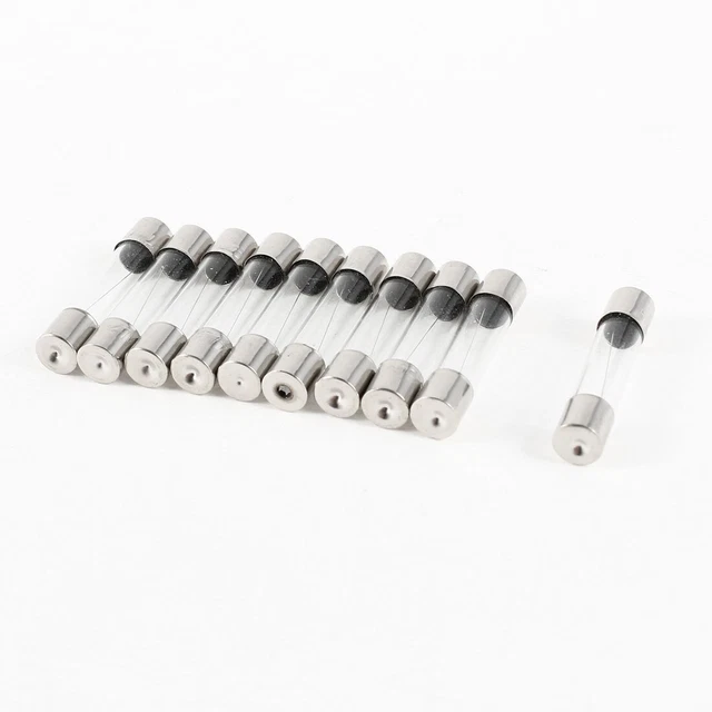 10 Pièces Coup Rapide Type Tube En Verre Fusibles 6x30mm 250V