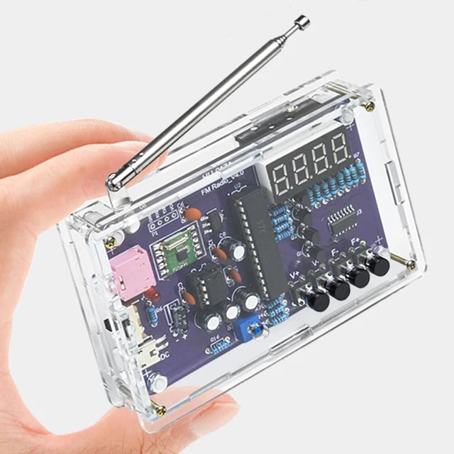 RDA5807S MODULE RÉCEPTEUR radio à écran de tube numérique à faire soi ...