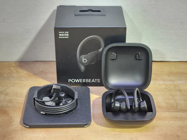 Beats Powerbeats Pro True Wireless Noise Cancelling Bluetooth Black Earbuds