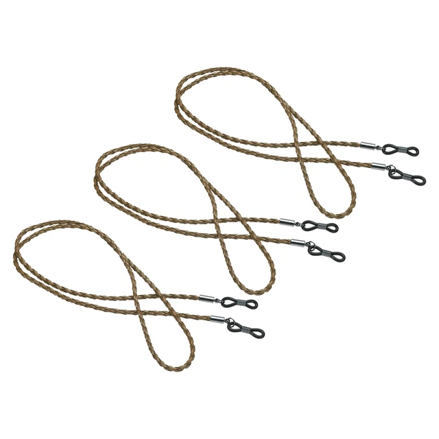 3 pz supporto cinturino occhiali uomo donna occhiali da sole fermo cachi