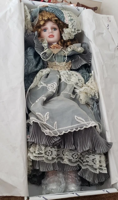 Heirloom Edition of the Duck House Dolls W/Stand- Meredith (see desc.)