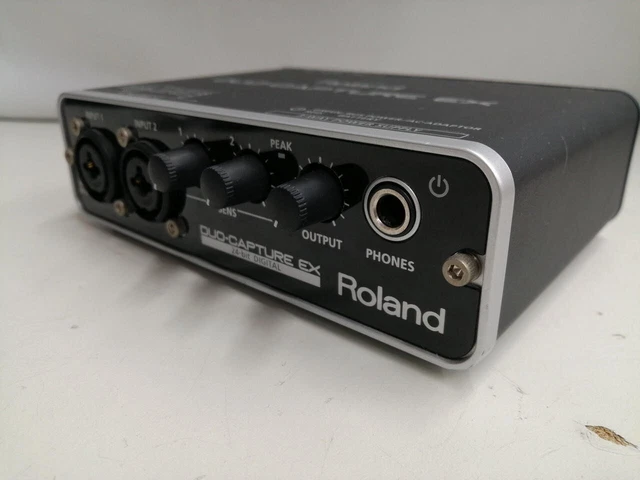 Roland UA-22 Duo-Capture EX Audio MIDI Interface 24 Bit Digital from Japan