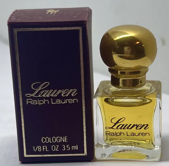 LAUREN Ralph Lauren 1/4oz PARFUM Mini COSMAIR  Vintage plus   LULULEMON BONUS 3