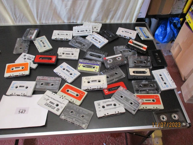 Job Lot of Vintage Cassette Tapes