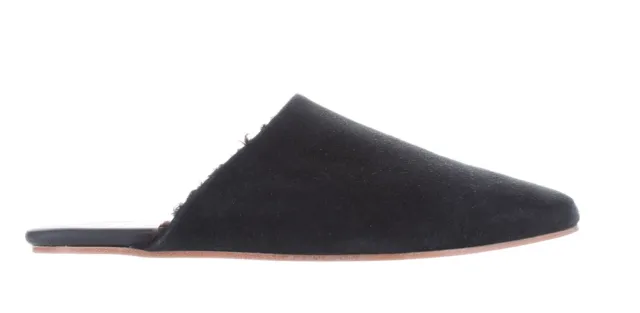 Andre Assous Womens Tiana Black Mules Size 7 (7475817)