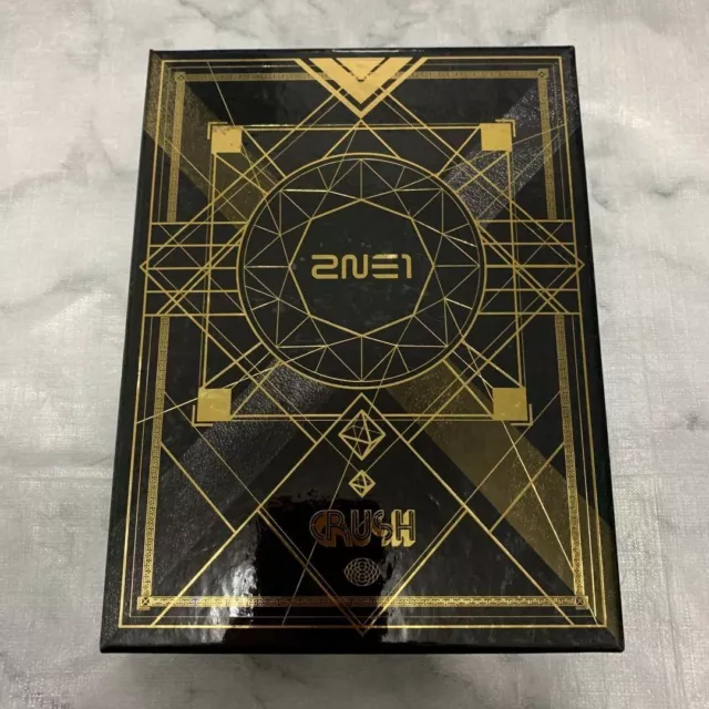 2NE1 CRUSH First Limited Edition CD DVD PHOTO BOOK 2014 Kpop R&B Hip Hop YGEX