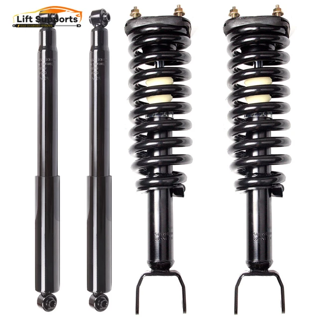 For 2005-09 Dodge Dakota (4) Front Struts Spring Assembly & Rear Shocks Absorber