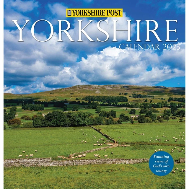 YORKSHIRE POST CALENDAR 2023 Regional Month To View £4.98 PicClick UK
