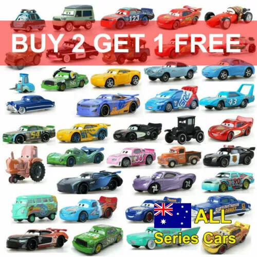 Disney Pixar Cars Lot Lightning McQueen 1:55 Diecast Model Car Toys Gift AU