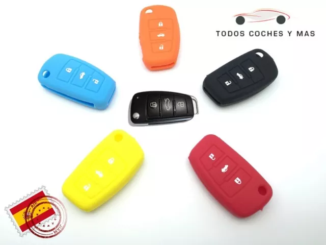 Funda Silicona Para Llaves Audi Carcasa Protector De Alta Calidad Audi