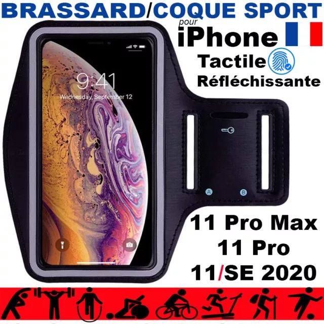 Coque Pour Iphone 13 12 11 Pro Max 11Brassard Sport Etui Reflechissant Nuit