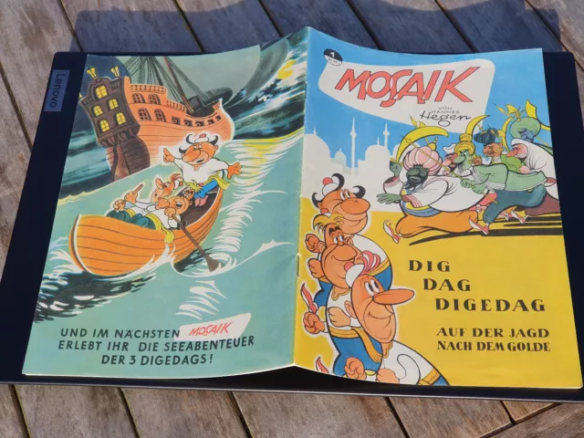 MOSAIK Hegen Nr. 1 Digedags Reprint aus Jubiläumskassette 1995 ab 1 EUR