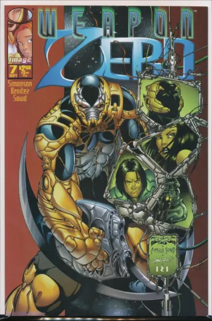Weapon Zero, Comic Book, Vol. 2 #7 September 1996 (1st Printing)