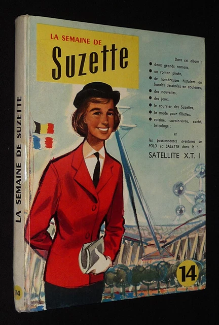 La Semaine De Suzette 1934 – Reliure 52 Numéros, Poupée Bleuette (état Correct, Pour Collection)