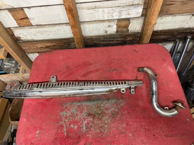 honda ct70 exhaust