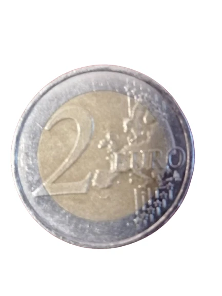 Pièce rare de 2 euros - Commémorative république française - UEM 1999 -2009 2