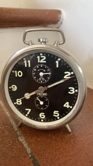 Sceglia Peter Vintage. Germania, Orologio Da Tavolo. Perfetta