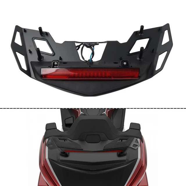 Moto Feu Arrière Feu Stop Lot De 2 Feux Arrière De Coffre De Moto, Clignotants, Feux De Freinage, Couvercle De Lentille Pour Pour Goldwing GL1800 2001-2017, Clignotant