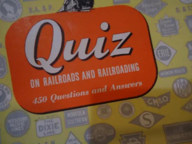 Lot of railroad train Items Vintage 1940's 1950's Quiz Development Ticket Jacket 2
