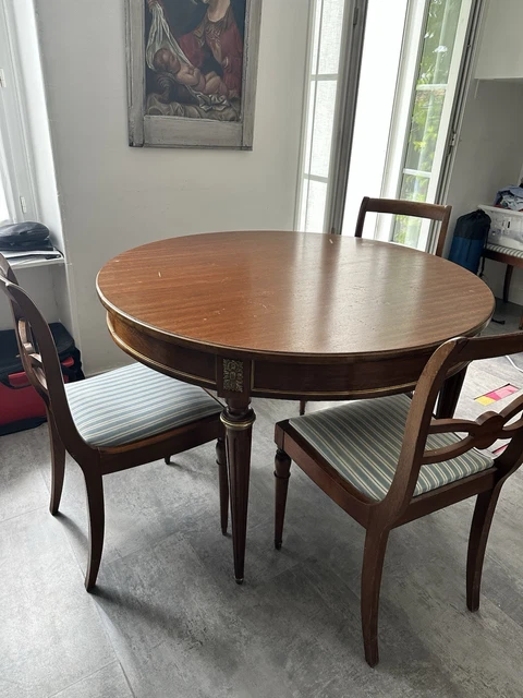 Table roche bobois rallonges d'occasion - Ameublement