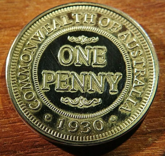 1930 Australia Penny.....space Filler.......token.