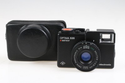 Optima 535 et 1035. Dépliant de 1977 Agfa-Gevaert 