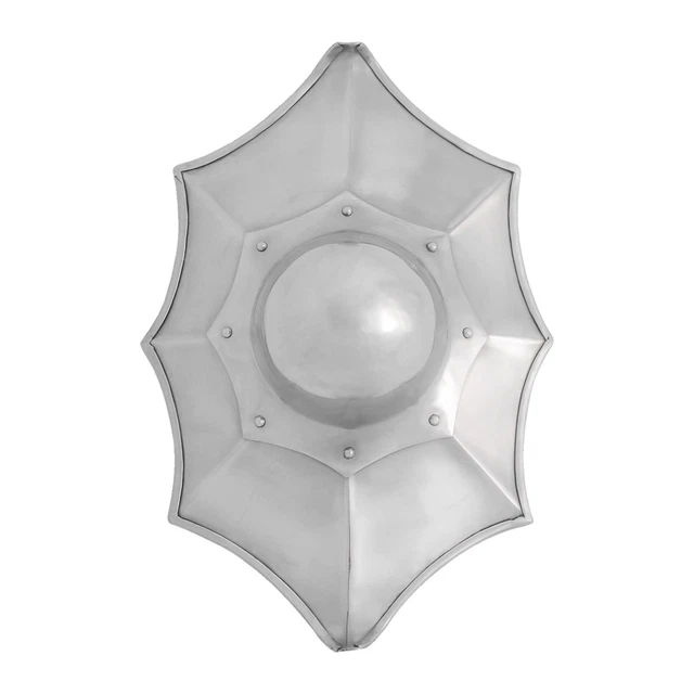 Shield Steel Round Umbo Fencing Handmade Polished Medieval Talhoffer Buckler