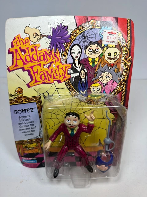 Playmates Toys The Adams Family Gomez Action Figure 1992 Unopened