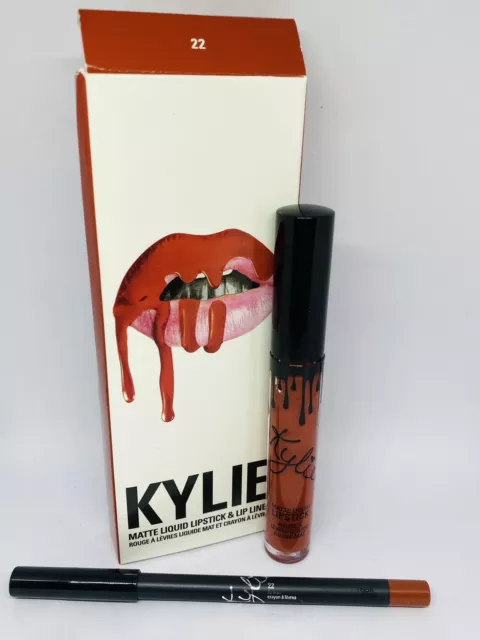 Authentic Kylie Cosmetics 22 Liquid Lipstick & Liner